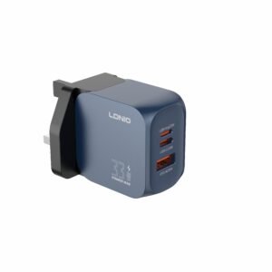 LDNIO Q5 33W GaN Fast Charger with USB-C to USB-C Cable