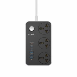LDNIO 3 AC Outlets Universal Power Strip SC3604C
